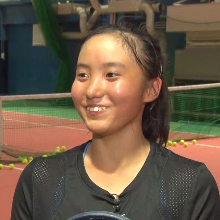 第17・18回放送　女子硬式テニス　森 基来凜選手より