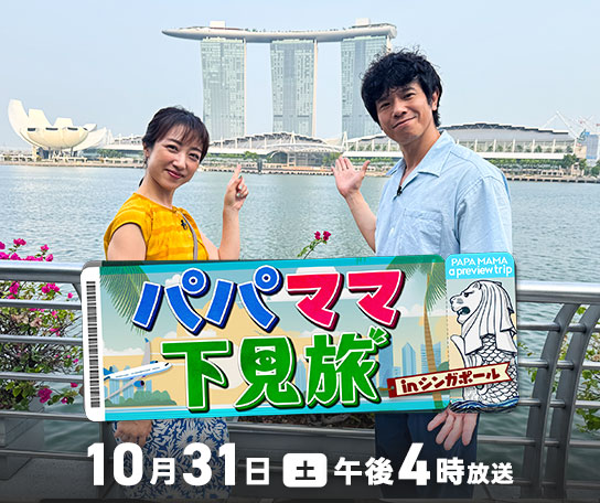 パパママ下見旅㏌シンガポール